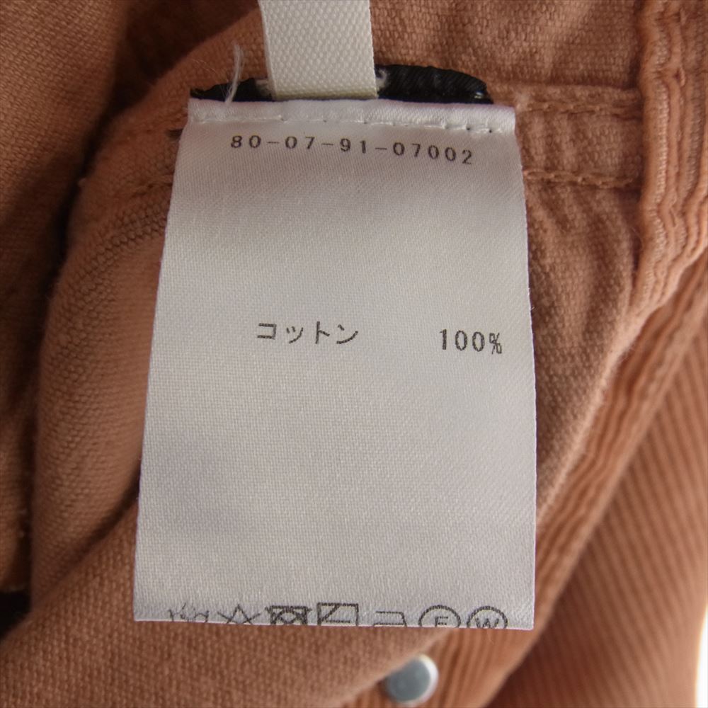 ISABEL MARANT イザベルマラン 19P033H コーデュロイ ジャケット オレンジ系 L【中古】