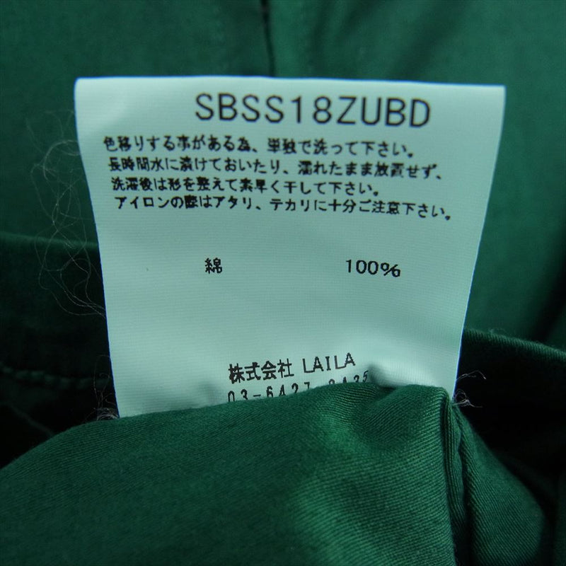 セブンバイセブン SBSS18ZUBD ZIP UP BLOUSON DYE ジップアップ ブルゾン ダイ グリーン系 L【中古】