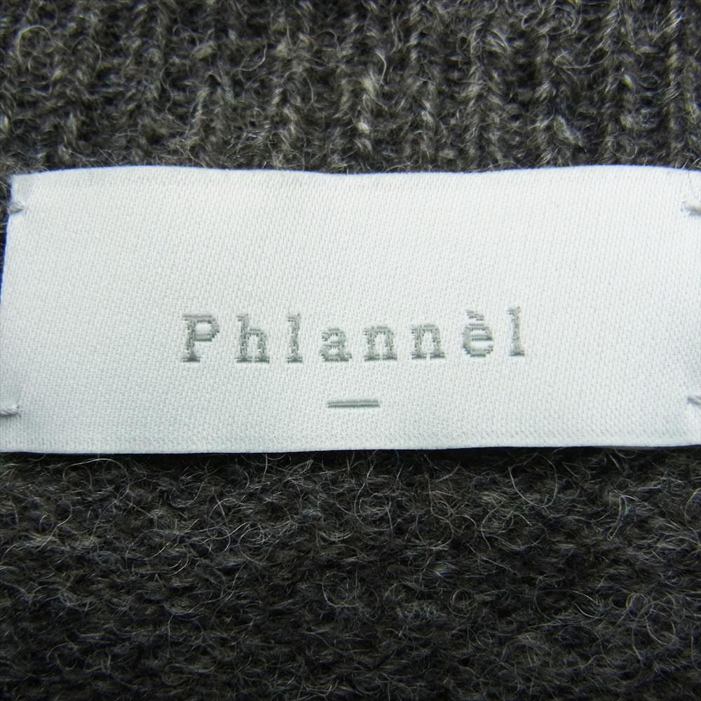 フランネル BBZ2082305A0002 Wool Crewneck Sweater ウール クルーネック ニット セーター グレー系 3【中古】