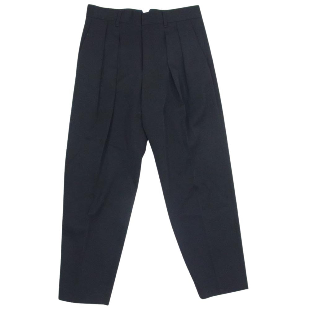 シュタイン ST 101-1 EX WIDE TROUSERS ワイド トラウザーズ スラックス パンツ ブラック系 S【中古】
