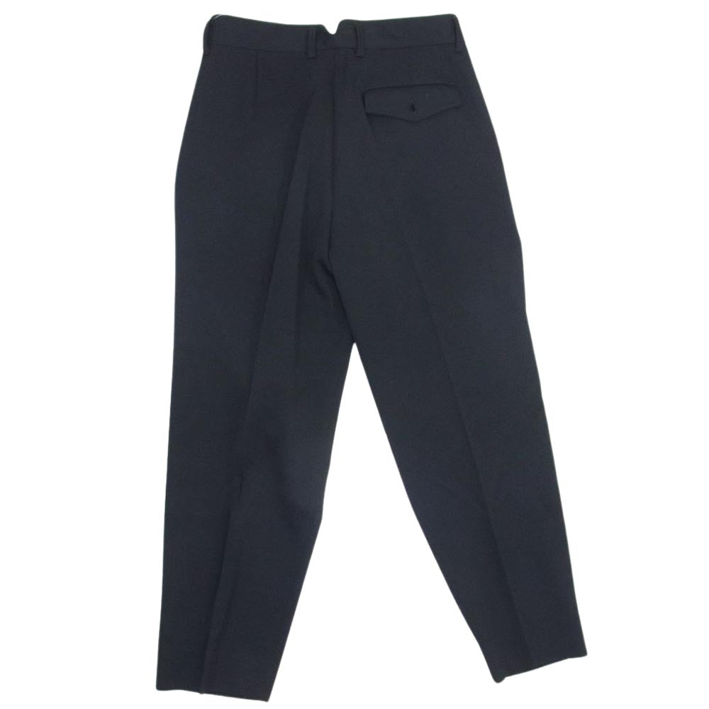 シュタイン ST 101-1 EX WIDE TROUSERS ワイド トラウザーズ スラックス パンツ ブラック系 S【中古】