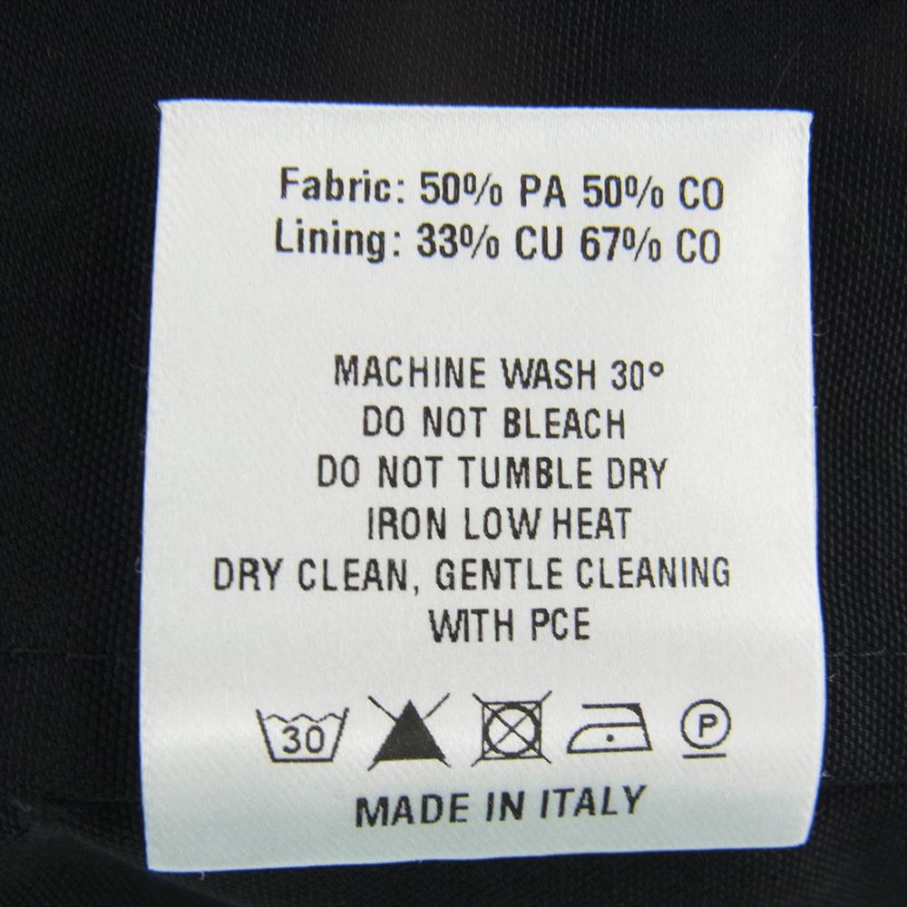 オーエーエムシー 15SS I019807 TECHNICAL BLAZER パイピング テクニカル ブレザー ジャケット ブラック系 MEDIUM【中古】