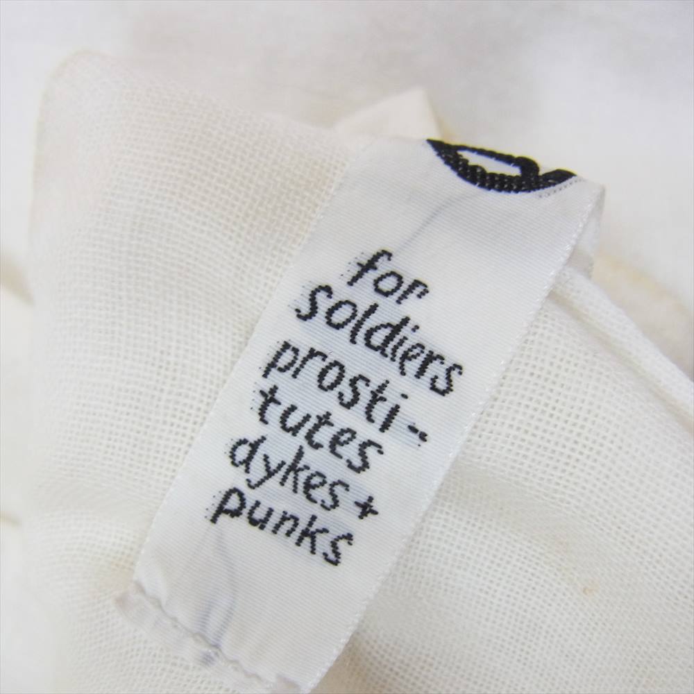 Vivienne Westwood ヴィヴィアンウエストウッド SEDITIONARIES ORIGINAL PERSONAL COLLECTION セディショナリーズ SEX PISTOLS セックスピストルズ プリント ガーゼシャツ 長袖カットソー サイズ表記無【中古】