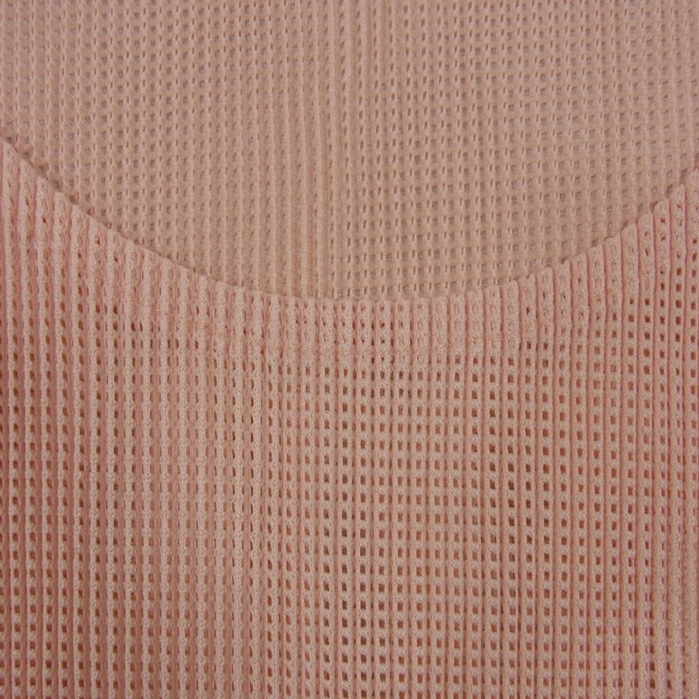 PLEATS PLEASE プリーツプリーズ イッセイミヤケ PP03-FT776 プリーツ加工 メッシュ ノースリーブ チュニック ピンク系 3【中古】