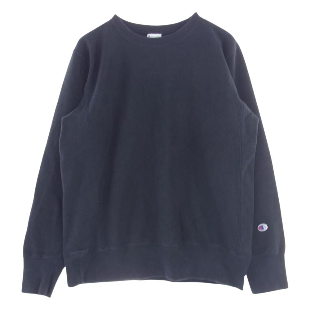 Champion チャンピオン C8-H002 REVERSE WEAVE リバースウィーブ クルーネック スウェット ネイビー系 XL【中古】