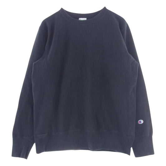Champion チャンピオン C8-H002 REVERSE WEAVE リバースウィーブ クルーネック スウェット ネイビー系 XL【中古】