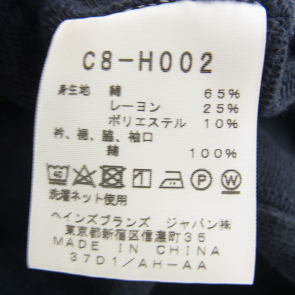 Champion チャンピオン C8-H002 REVERSE WEAVE リバースウィーブ クルーネック スウェット ネイビー系 XL【中古】