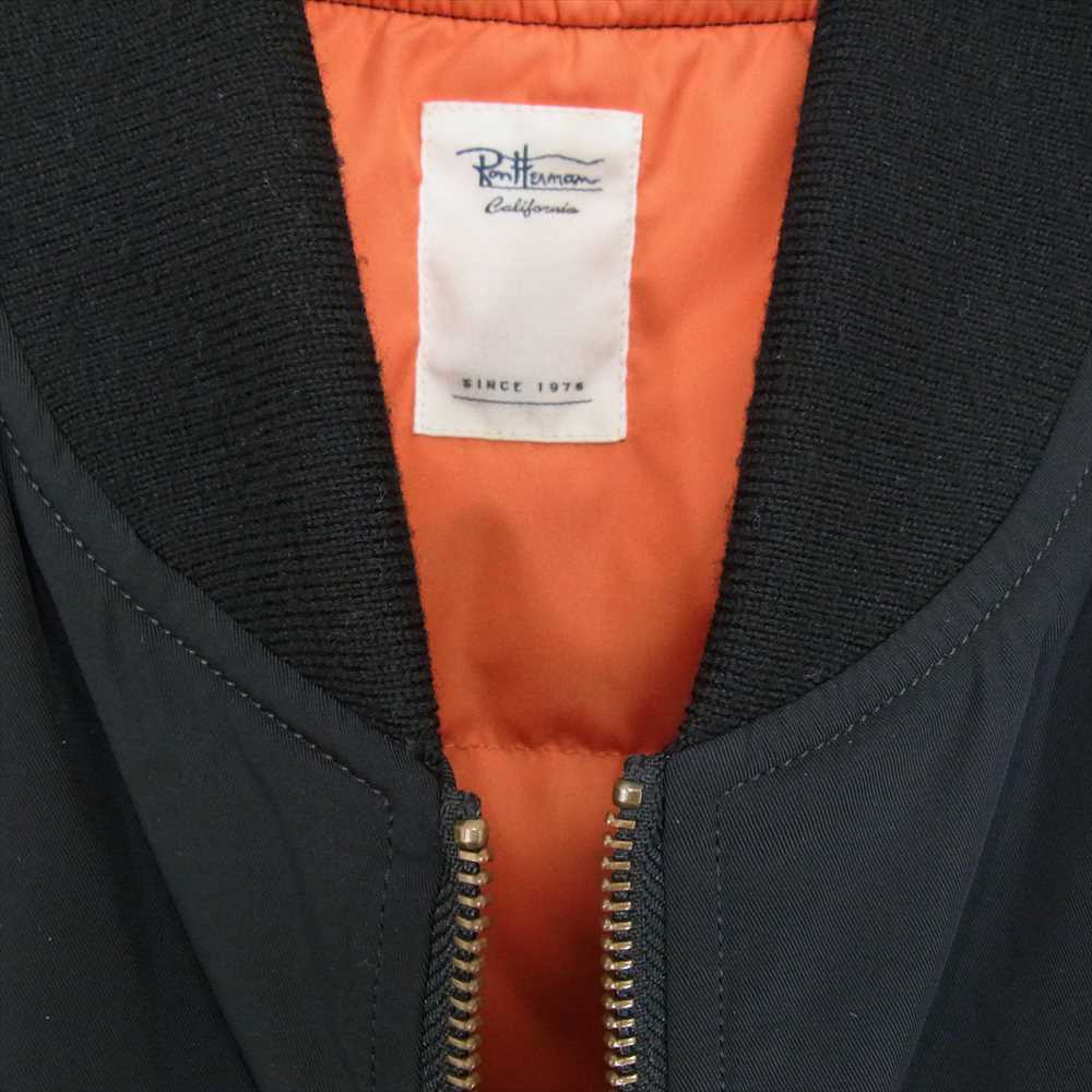 Ron Herman ロンハーマン 2820400133-1071 MA1 フライト ダウン ジャケット ブラック系 S【中古】