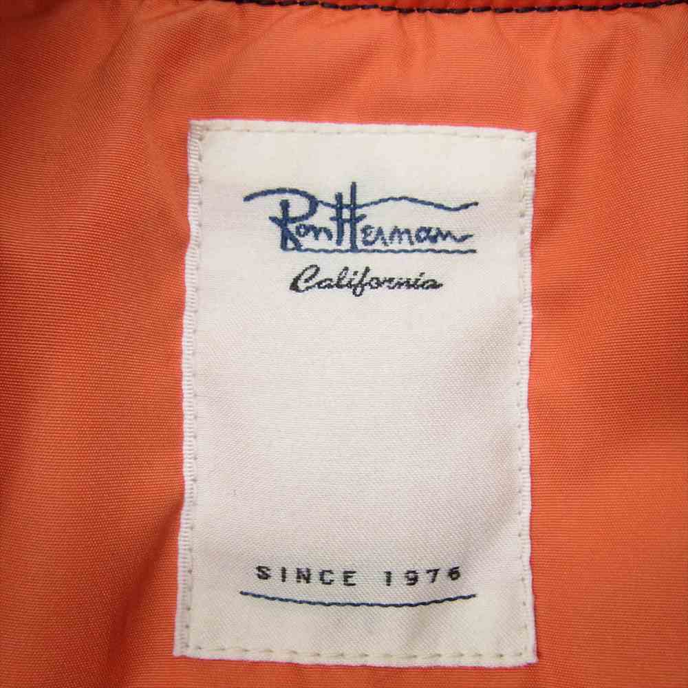 Ron Herman ロンハーマン 2820400133-1071 MA1 フライト ダウン ジャケット ブラック系 S【中古】