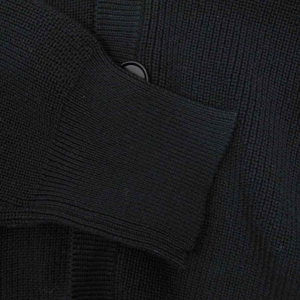 MAISON MARGIELA メゾンマルジェラ S30HA0852 S15625 2016 021 イタリア製 14ライン ラグランスリーブ Vネック ニット カーディガン  ブラック系 XS【中古】