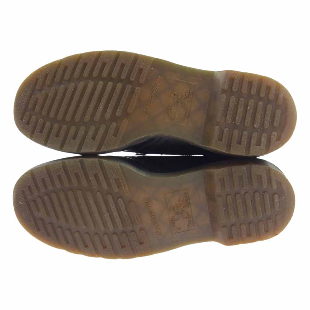 Dr.Martens ドクターマーチン 1461 イエローステッチ 3ホール シューズ ブラック系 UK9【中古】