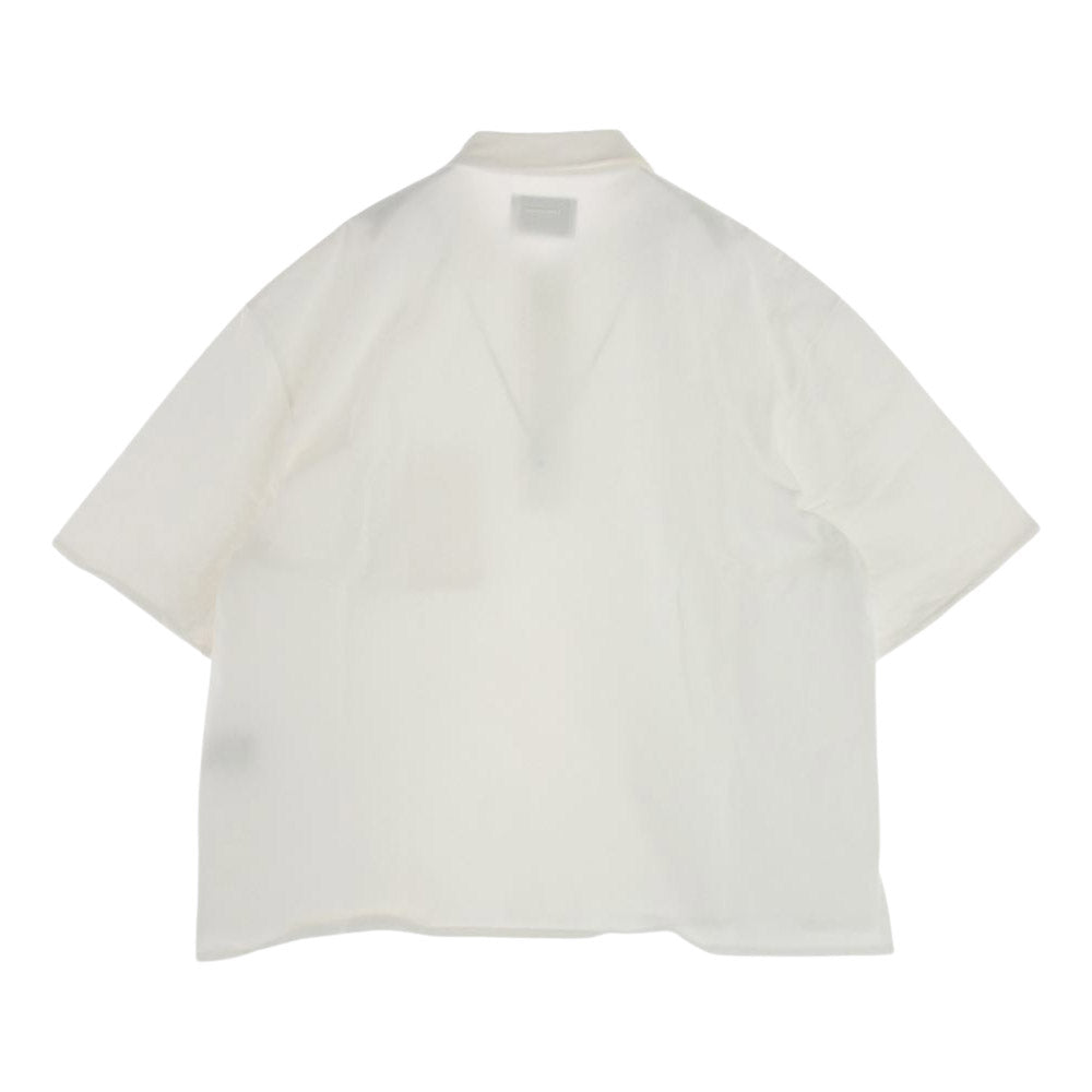 シュタイン Polo Half Sleeve Shirt オーバーサイズ ポロシャツ ホワイト系 S【中古】