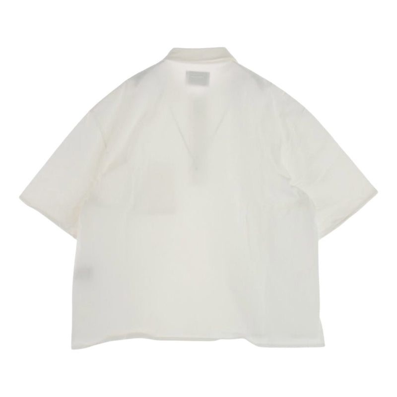 シュタイン Polo Half Sleeve Shirt オーバーサイズ ポロシャツ ホワイト系 S【中古】