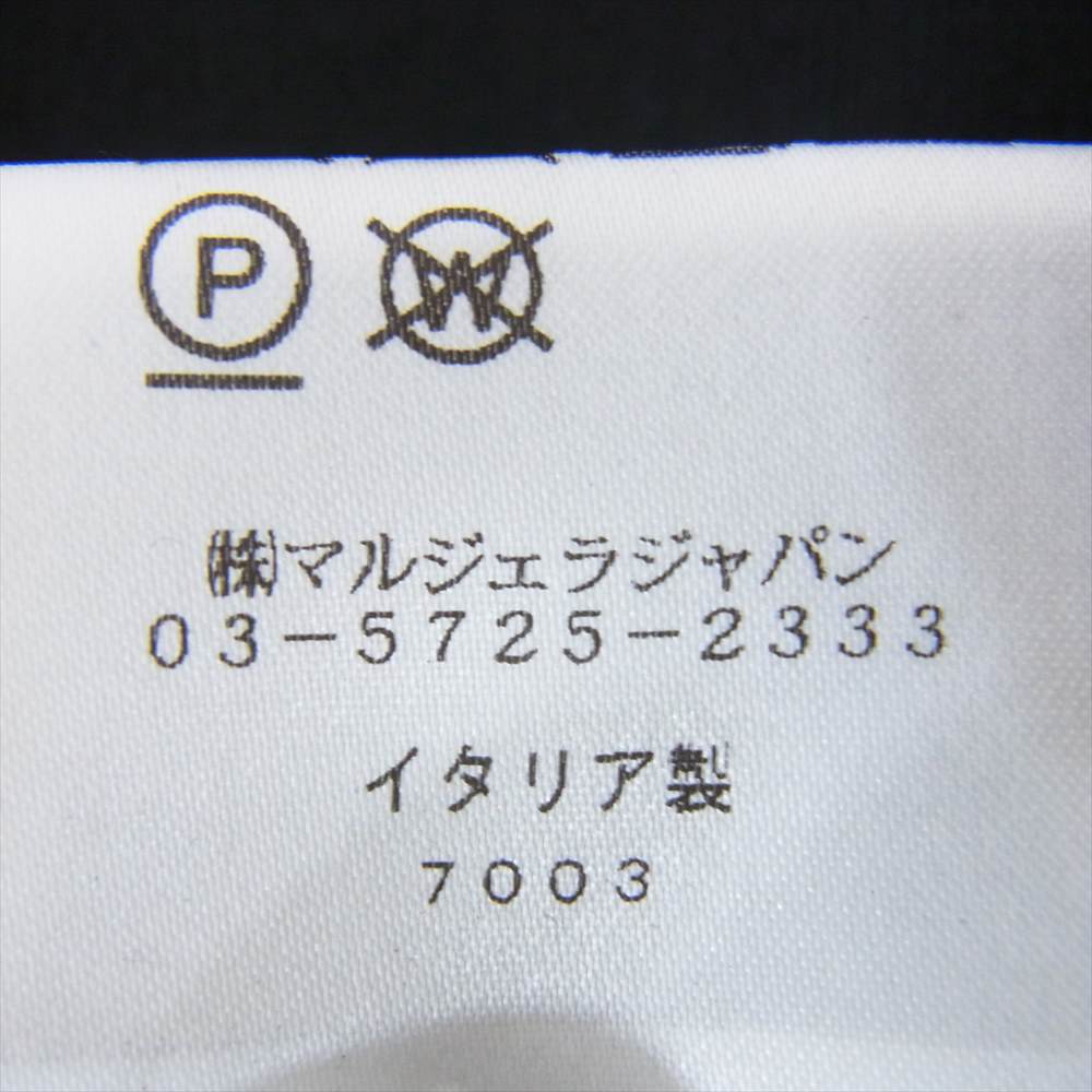 MAISON MARGIELA メゾンマルジェラ 18AW S30HB0048 10ライン バイカラー ブロック クルーネック ニット ブラック系 M【中古】
