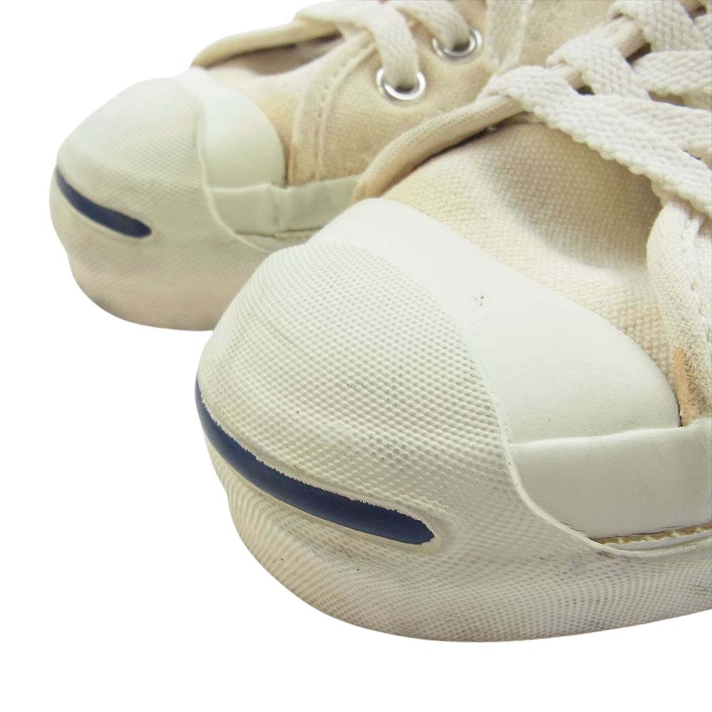CONVERSE コンバース 90s USA製 CONVERSE JACK PURCELL ジャックパーセル ローカット スニーカー オフホワイト オフホワイト系 US 4 1/2【中古】
