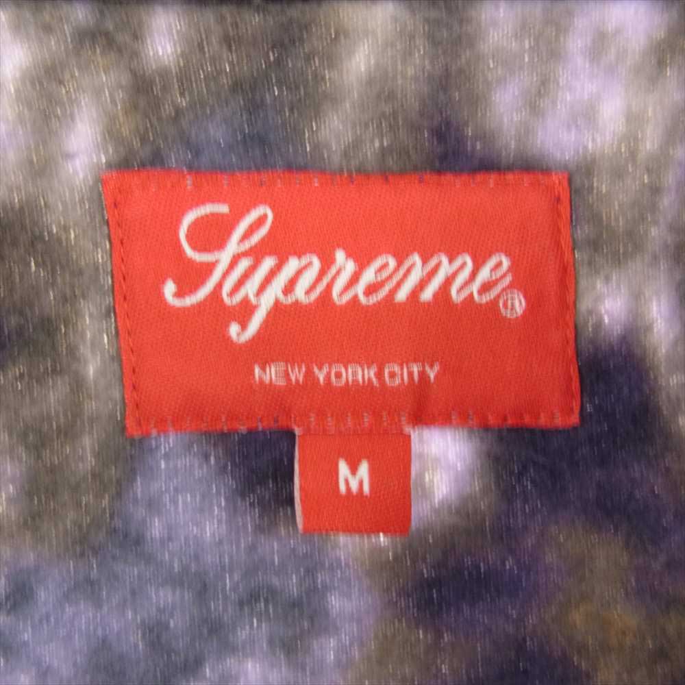 Supreme シュプリーム 21AW/ PAISLEY FLEECE SHIRT ペイズリー フリース シャツ マルチカラー系 M【中古】