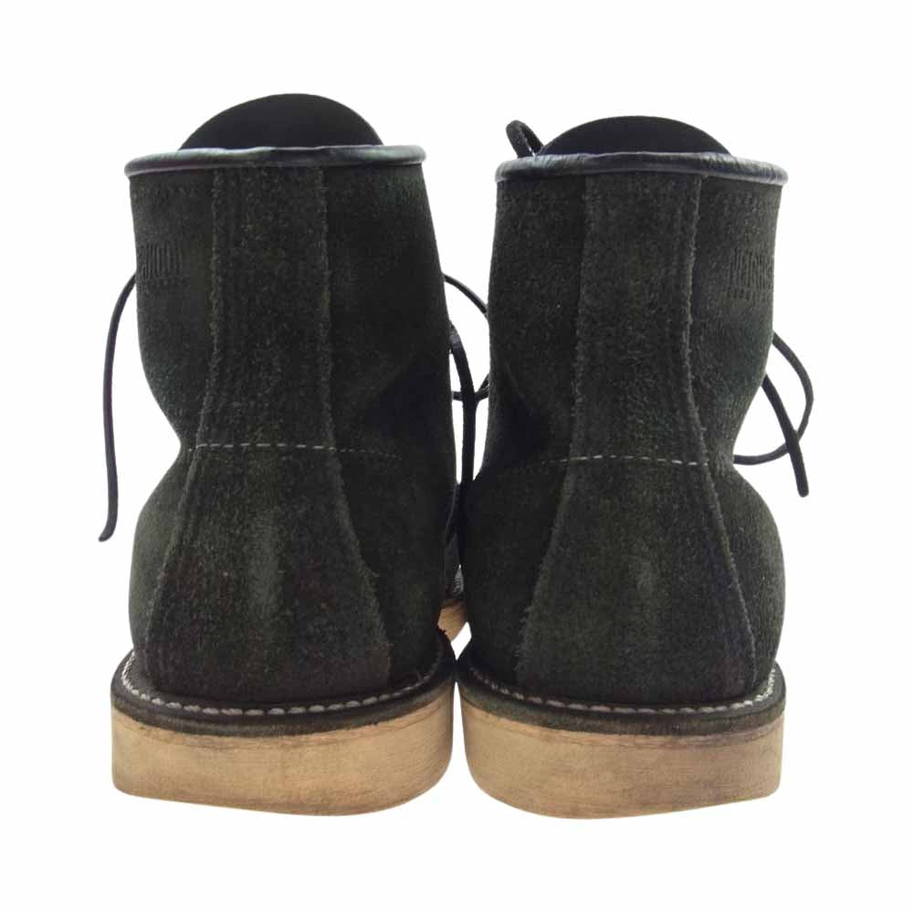 NEIGHBORHOOD ネイバーフッド × RED WING レッドウィング CLASSIC MOC クラシック モック ワーク スエード ブーツ ブラック系 US9【中古】