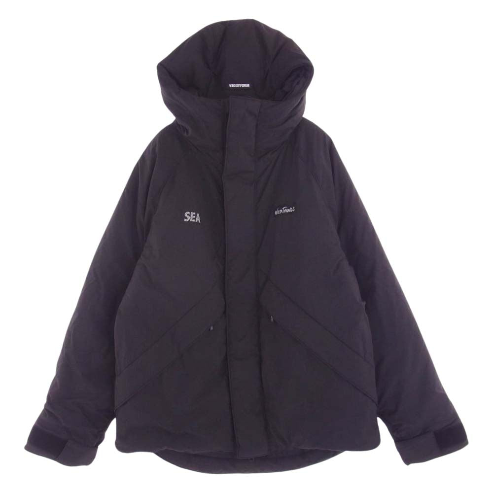 WIND AND SEA ウィンダンシー WT22524SN-WAS × WILDTHINGS ワイルドシングス Denari jacket デナリ ジャケット ブラック系 M【中古】