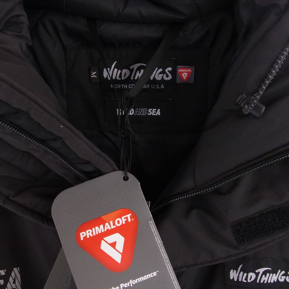 WIND AND SEA ウィンダンシー WT22524SN-WAS × WILDTHINGS ワイルドシングス Denari jacket デナリ ジャケット ブラック系 M【中古】