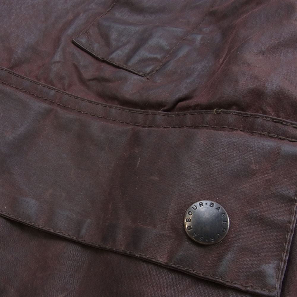 Barbour バブアー A103 英国製 BEDALE ビデイル 3ワラント オイルドジャケット ブラウン系【中古】