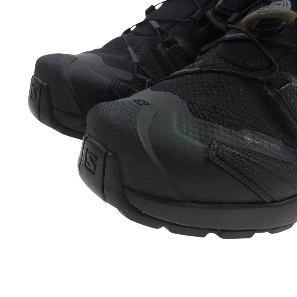 salomon サロモン 409889 XA PRO 3D v8 GTX ローカット スニーカー ブラック系 25.5cm【中古】