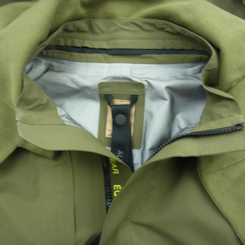 NIKE ナイキ AQ3516-395 LAB ACG GORETEX COAT OLIVE ラボ エーシージー ゴアテックス コート カーキ系 S【中古】