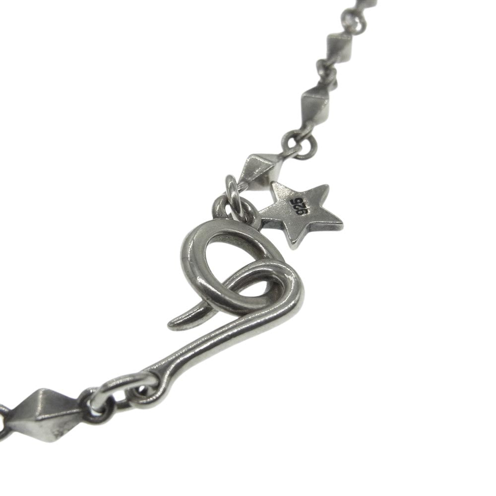 Justin Davis ジャスティンデイビス CURIO NECKLACE CHAIN キュリオ ネックレス チェーン スター 星 シルバー系【中古】