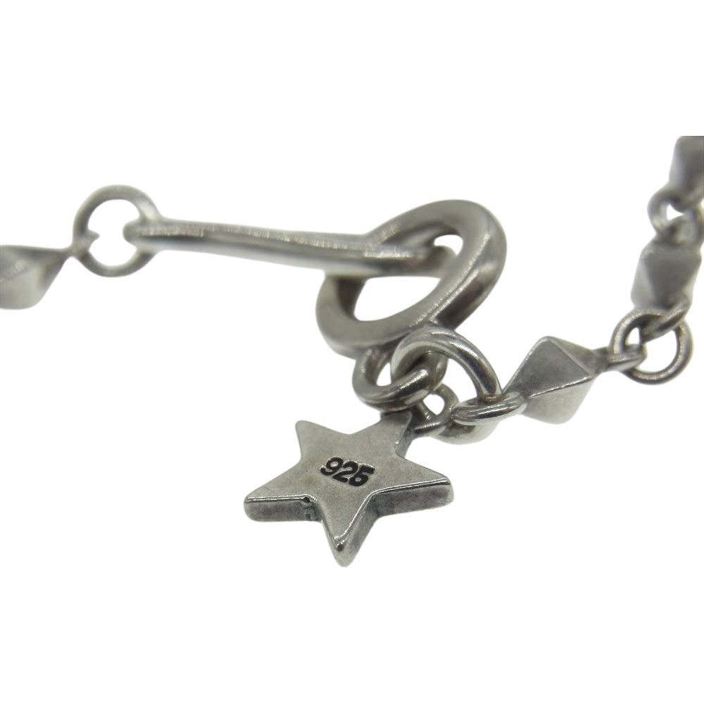 Justin Davis ジャスティンデイビス CURIO NECKLACE CHAIN キュリオ ネックレス チェーン スター 星 シルバー系【中古】