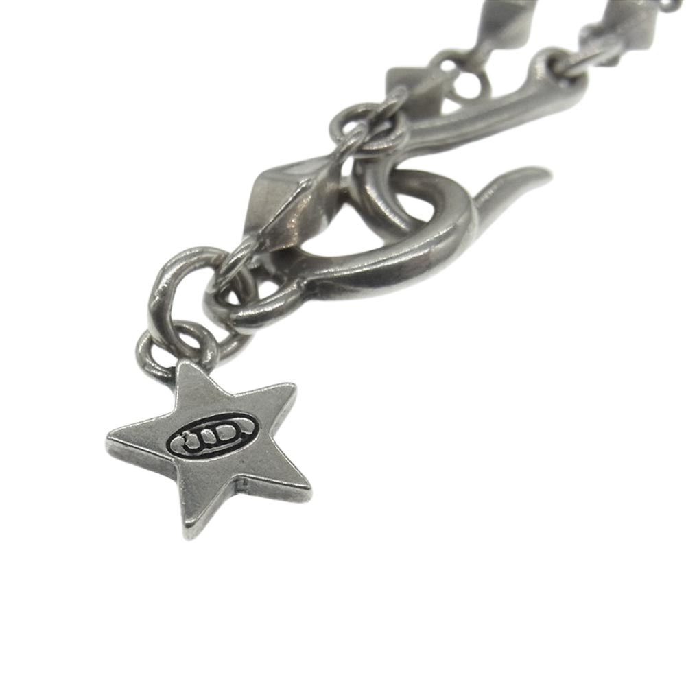 Justin Davis ジャスティンデイビス CURIO NECKLACE CHAIN キュリオ ネックレス チェーン スター 星 シルバー系【中古】