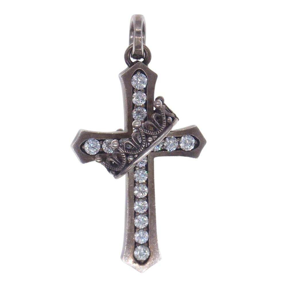 Justin Davis ジャスティンデイビス SPJ122-1 CROSS with CROWN STONE