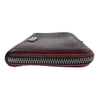 CHROME HEARTS クロムハーツ（原本無） REC F ZIP NOVELTY ノベルティ ラウンドジップノベルティレザー 長財布 レッド系【中古】