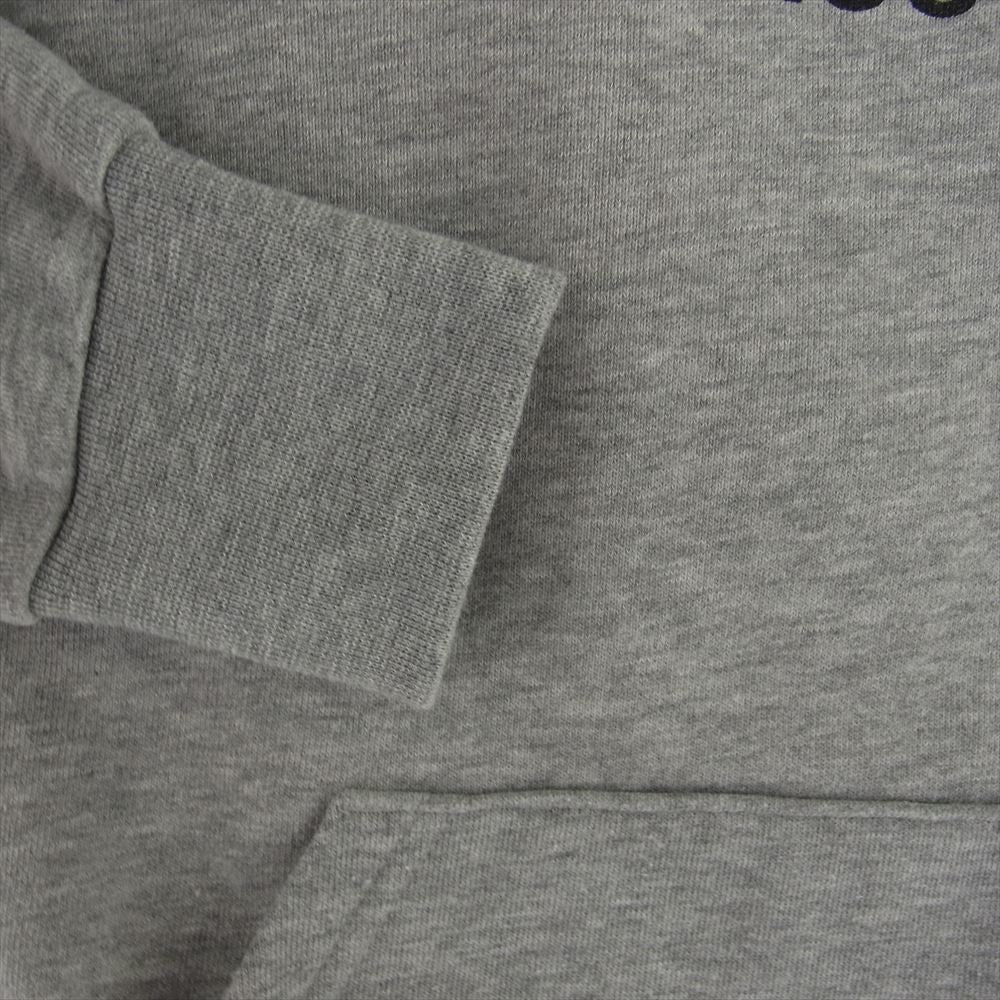 COMME des GARCONS コムデギャルソン SZ-T001 LOGO HOODED CDG ロゴ スウェット パーカー グレー系 S【中古】