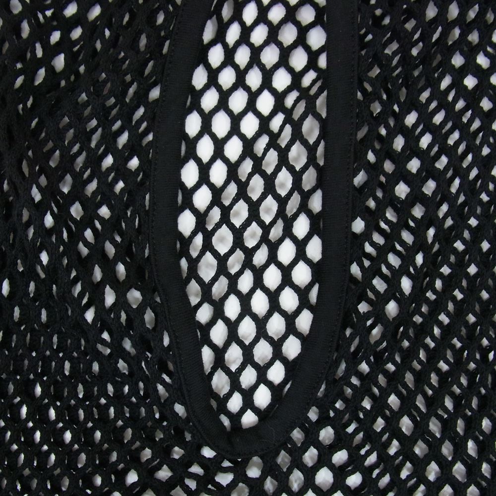 LIMI feu リミフゥ Cotton Mesh T B コットン メッシュ ノースリーブ カットソー ブラック系 2【中古】