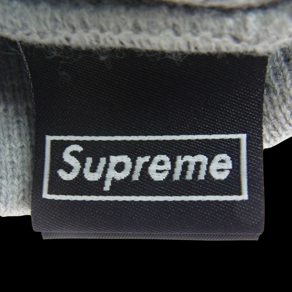 Supreme シュプリーム 18AW × NEW ERA ニューエラ Box Logo Beanie ボックス ロゴ ビーニー ニット キャップ グレー系【中古】