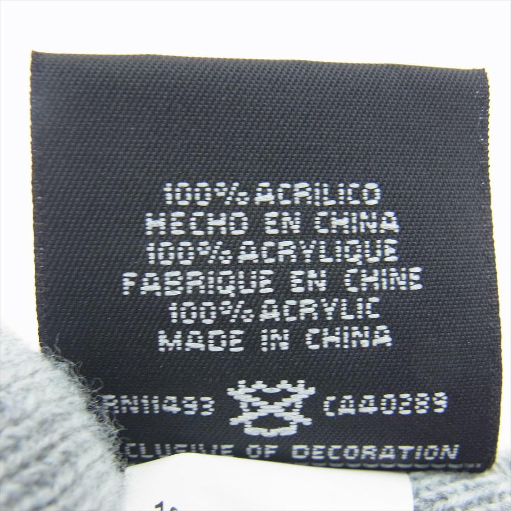 Supreme シュプリーム 18AW × NEW ERA ニューエラ Box Logo Beanie ボックス ロゴ ビーニー ニット キャップ グレー系【中古】
