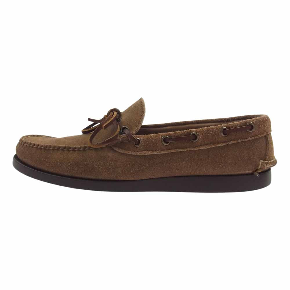 ランコート 43598 BEAMS ビームス別注 Gilman Camp Moc Khaki Suede スエード キャンプモック モカシン シューズ ライトブラウン系 9.5【中古】