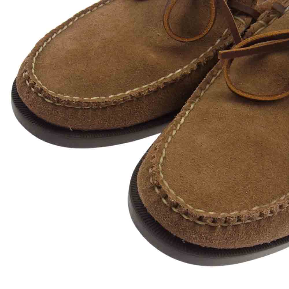 ランコート 43598 BEAMS ビームス別注 Gilman Camp Moc Khaki Suede スエード キャンプモック モカシン シューズ ライトブラウン系 9.5【中古】
