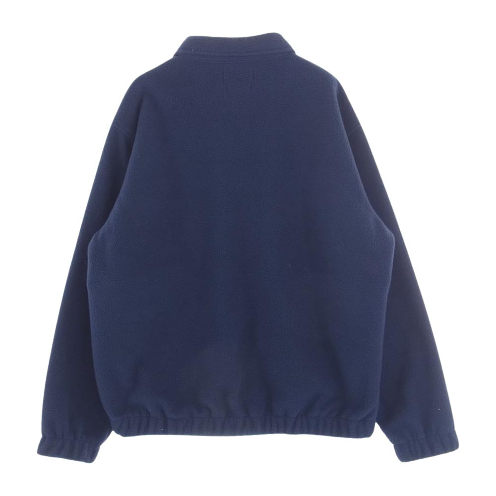 POLO RALPH LAUREN ポロ・ラルフローレン 22AW BEAMS ビームス別注 Navy and Gold Logo Collectio FLEECE JACKET ゴールドロゴ刺繍 フリースジャケット ネイビー系【美品】【中古】