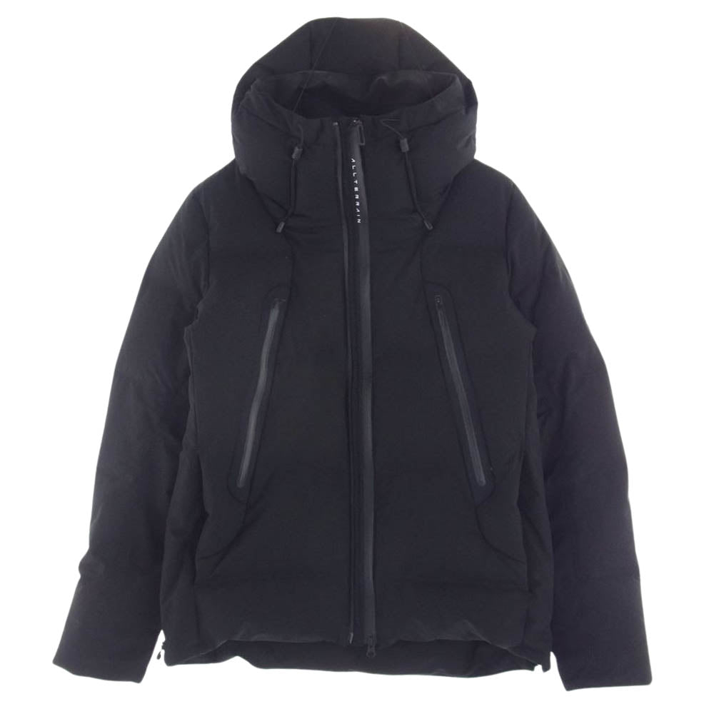 DESCENTE デサント DX-G0389BM ALLTERRAIN オルテライン 水沢ダウン マウンテニア ダウンジャケット ブラック系 L【中古】
