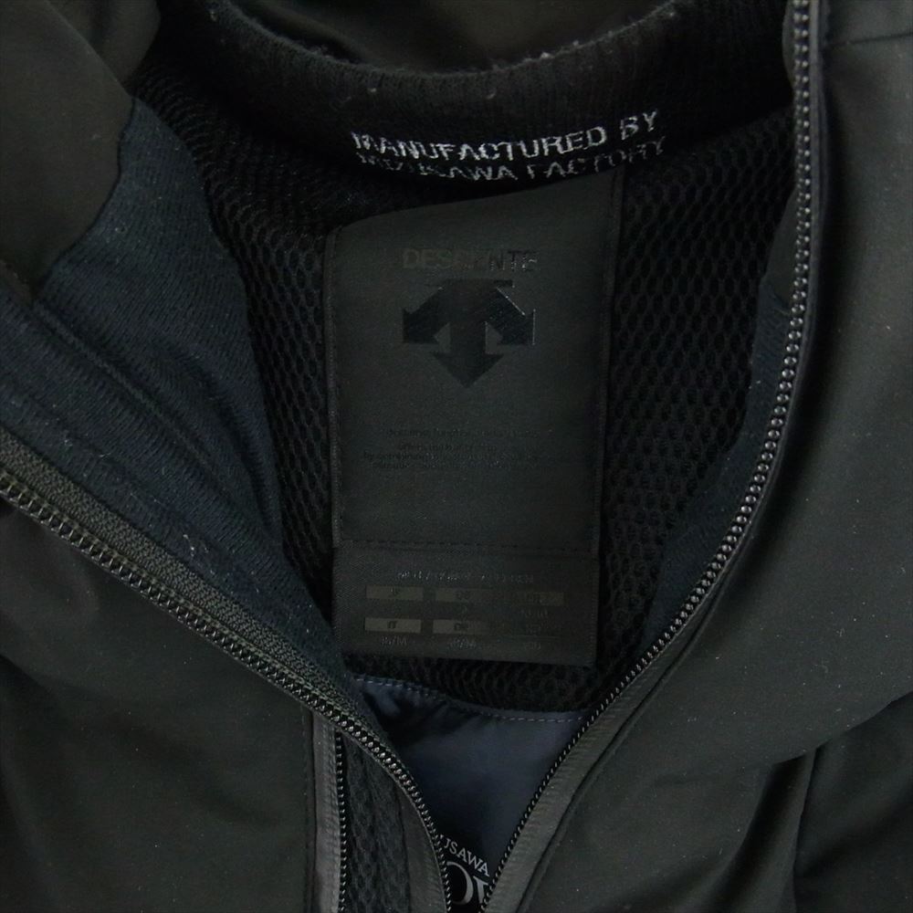 DESCENTE デサント DX-G0389BM ALLTERRAIN オルテライン 水沢ダウン マウンテニア ダウンジャケット ブラック系 L【中古】
