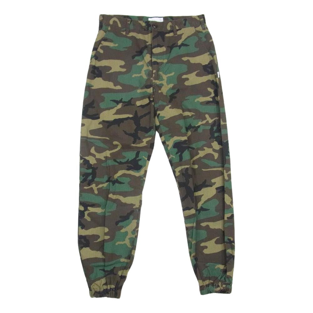 WTAPS ダブルタップス 18AW 182WVDT-PTM07 BOONIE 02 ブーニー カモフラ 迷彩 パンツ カーキ系 1【中古】