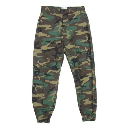 WTAPS ダブルタップス 18AW 182WVDT-PTM07 BOONIE 02 ブーニー カモフラ 迷彩 パンツ カーキ系 1【中古】