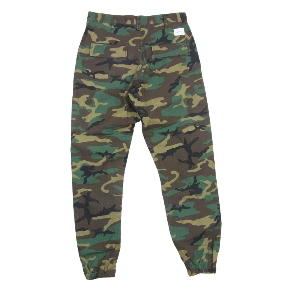 WTAPS ダブルタップス 18AW 182WVDT-PTM07 BOONIE 02 ブーニー カモフラ 迷彩 パンツ カーキ系 1【中古】