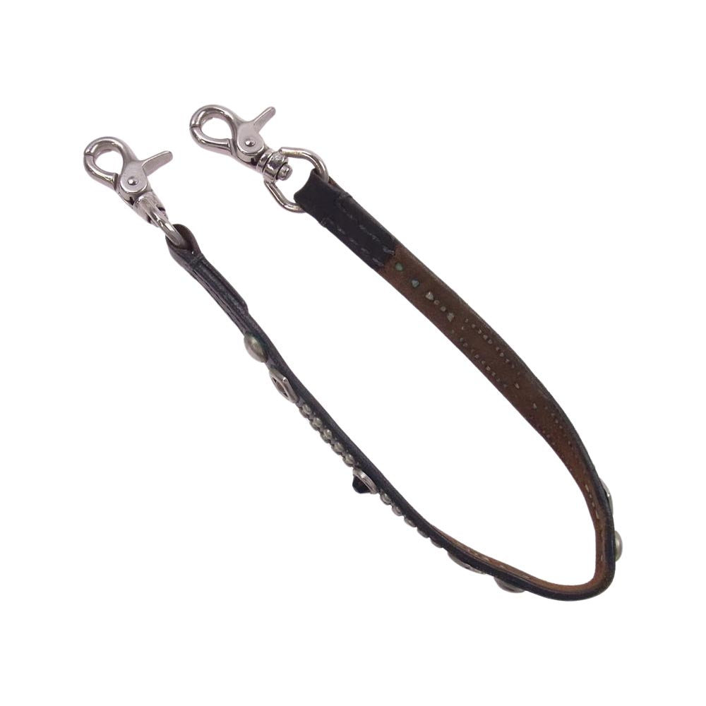 WOLF'S HEAD ウルフズヘッド スタッズ レザー ウォレットコード