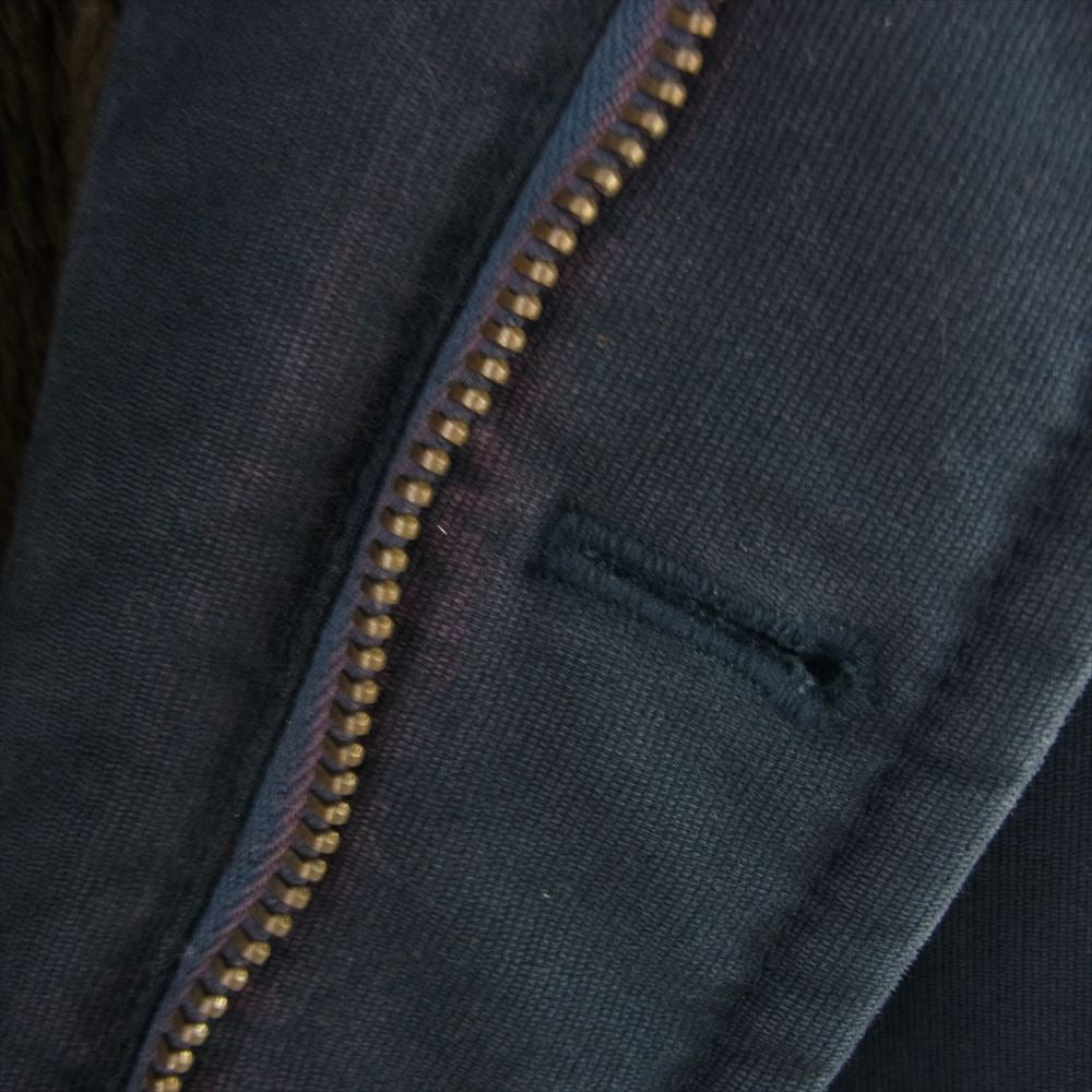 WACKO MARIA ワコマリア N-1 裏ボア デッキ ジャケット ネイビー系 L【中古】