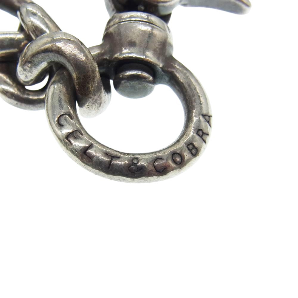 Celt&Cobra ケルト&コブラ 1st Wallet Chain Argent Gleam ウォレットチェーン ショートカスタム シルバー系【中古】