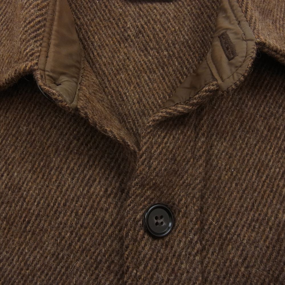 WOOLRICH ウールリッチ ヴィンテージ 70s ウール 長袖 シャツ ブラウン系 M【中古】