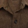 WOOLRICH ウールリッチ ヴィンテージ 70s ウール 長袖 シャツ ブラウン系 M【中古】