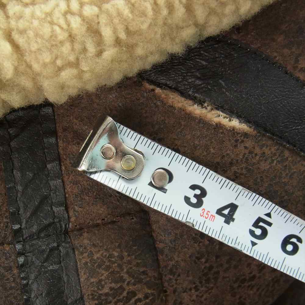 AVIREX アヴィレックス AC-17755 TYPE B-3 大戦モデル フライト ジャケット ブラウン系 36【中古】