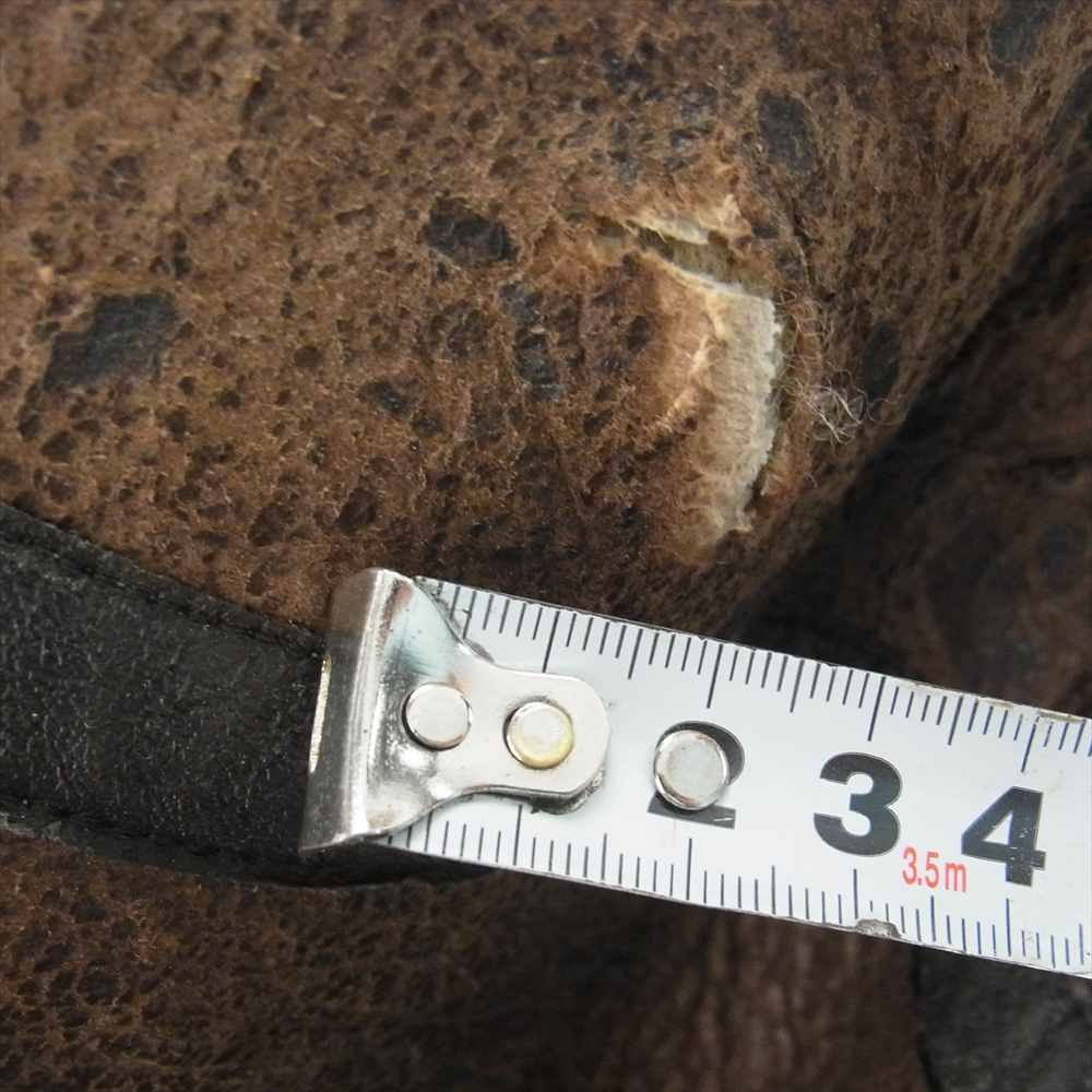 AVIREX アヴィレックス AC-17755 TYPE B-3 大戦モデル フライト ジャケット ブラウン系 36【中古】